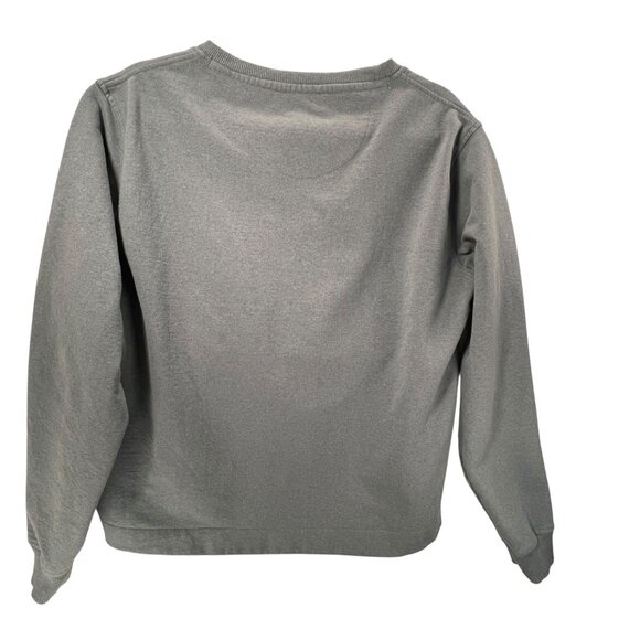 Patagonia Live Simply Gray Crewneck Sweatshirt Recycled Womens L Camping Outdoor - Picture 4 of 11
